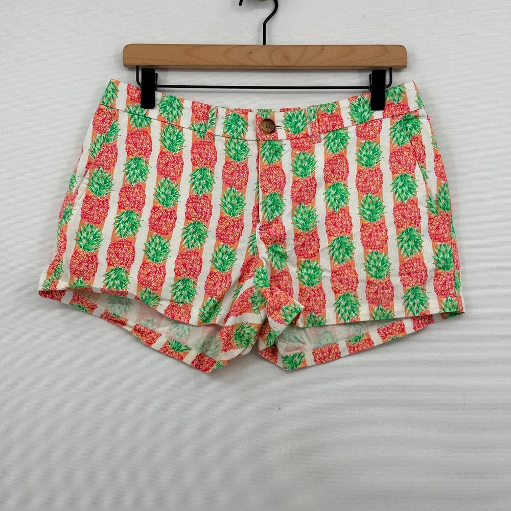 Chubbies Pineapple Print Shorts Mens Medium Multi Color Tropical Retro Summer